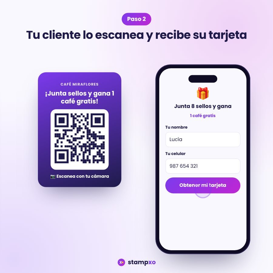 Tu cliente lo escanea